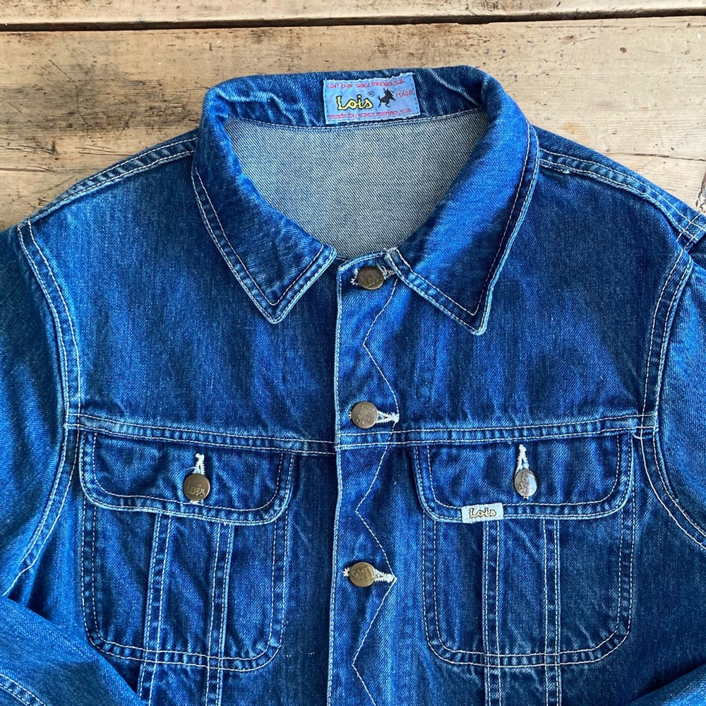 Lois vintage Blue Jeans jacket size M